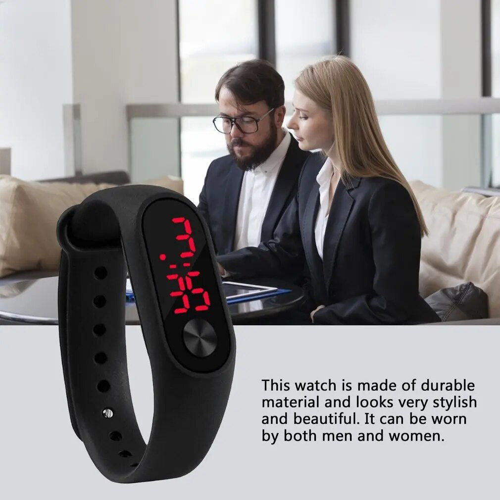 Smart Watch Men Women Sports Smartwatch Fitness Tracker Watch Hand Ring Watch LED Fashion Electronic Watch Bracelet Dropshipping